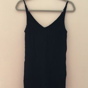 Black topshop mini dress